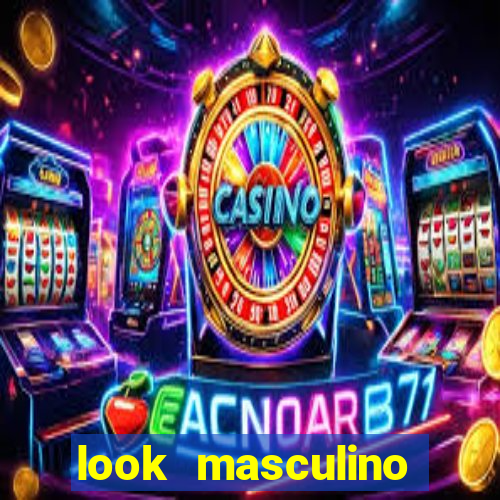 look masculino blazer cinza